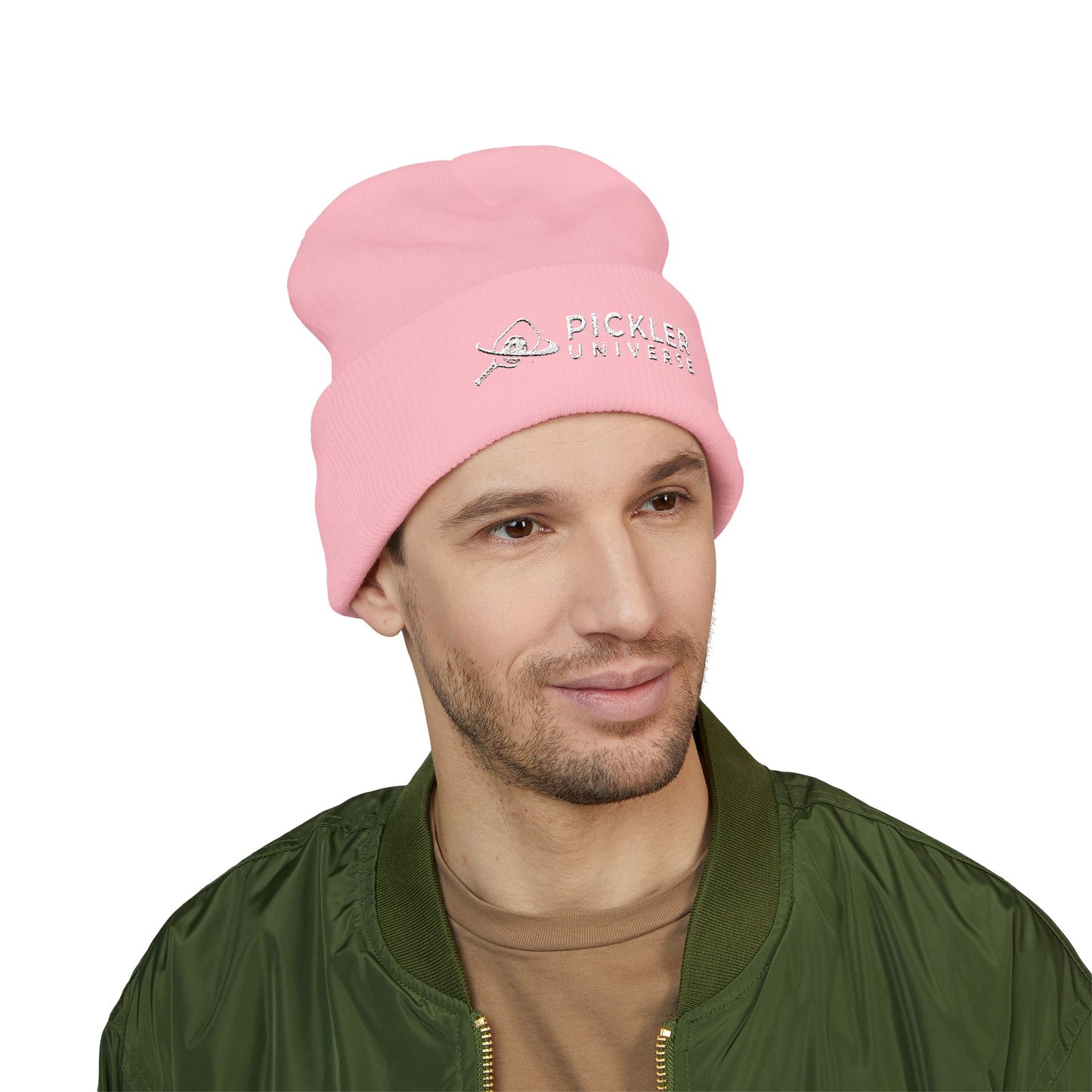 Pickler Universe Embroidered Cuffed Beanie