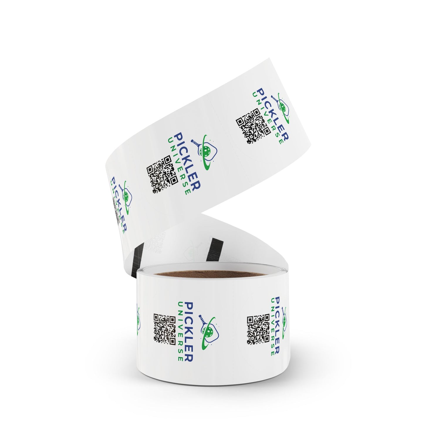 Pickler Universe STICKER ROLL - 2x2 Round + QR Code