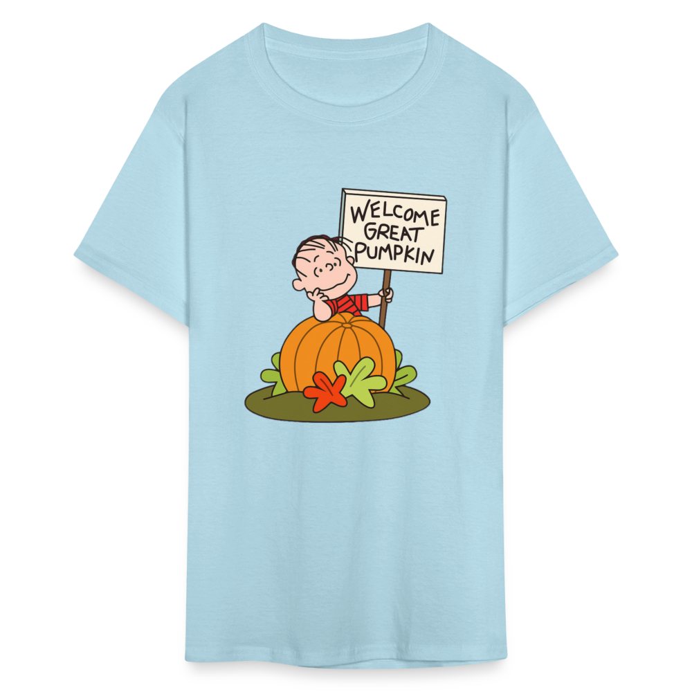 GREAT PUMPKIN - Classic T-Shirt - powder blue