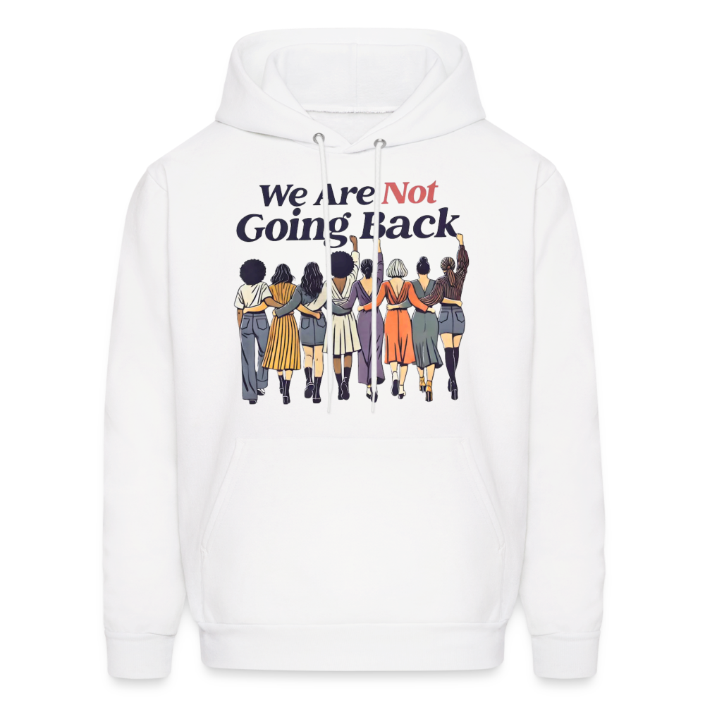 Not Going Back - Hoodie - white
