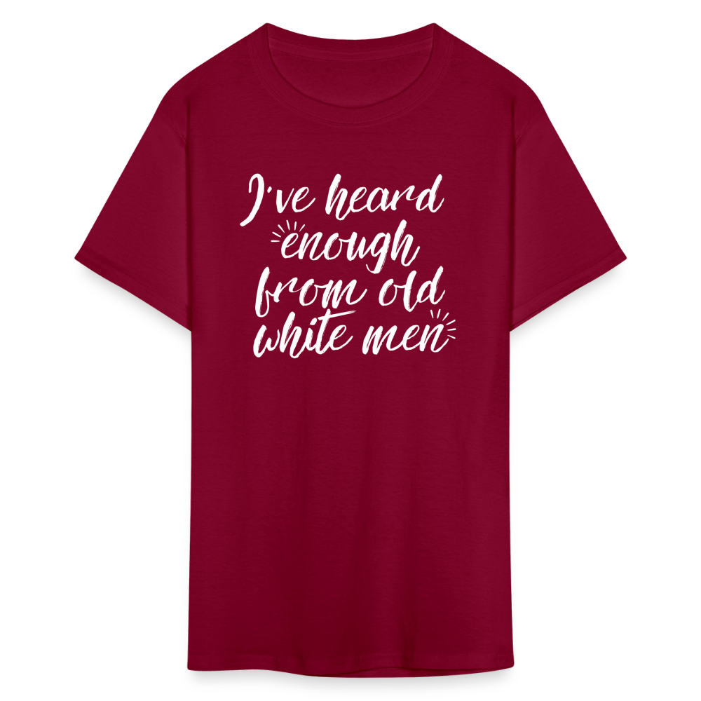 Heard Enough - Classic T-Shirt - burgundy