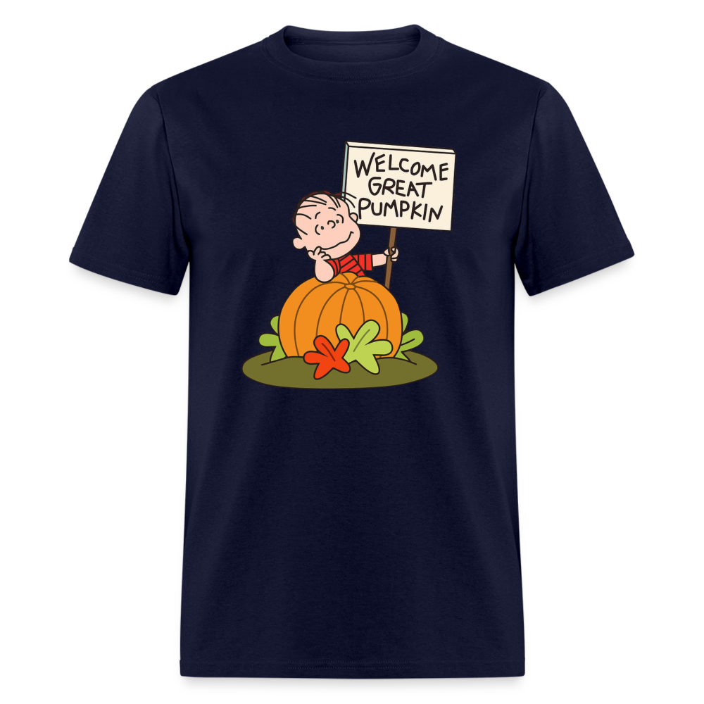 GREAT PUMPKIN - Classic T-Shirt - navy