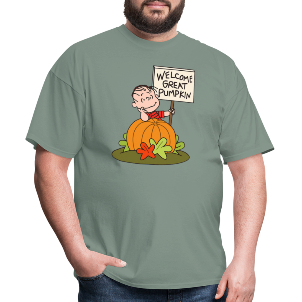 GREAT PUMPKIN - Classic T-Shirt - sage