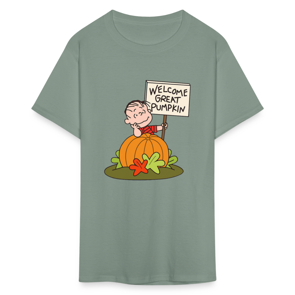 GREAT PUMPKIN - Classic T-Shirt - sage