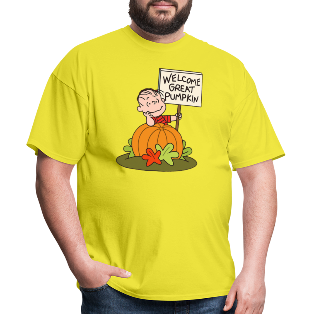 GREAT PUMPKIN - Classic T-Shirt - yellow