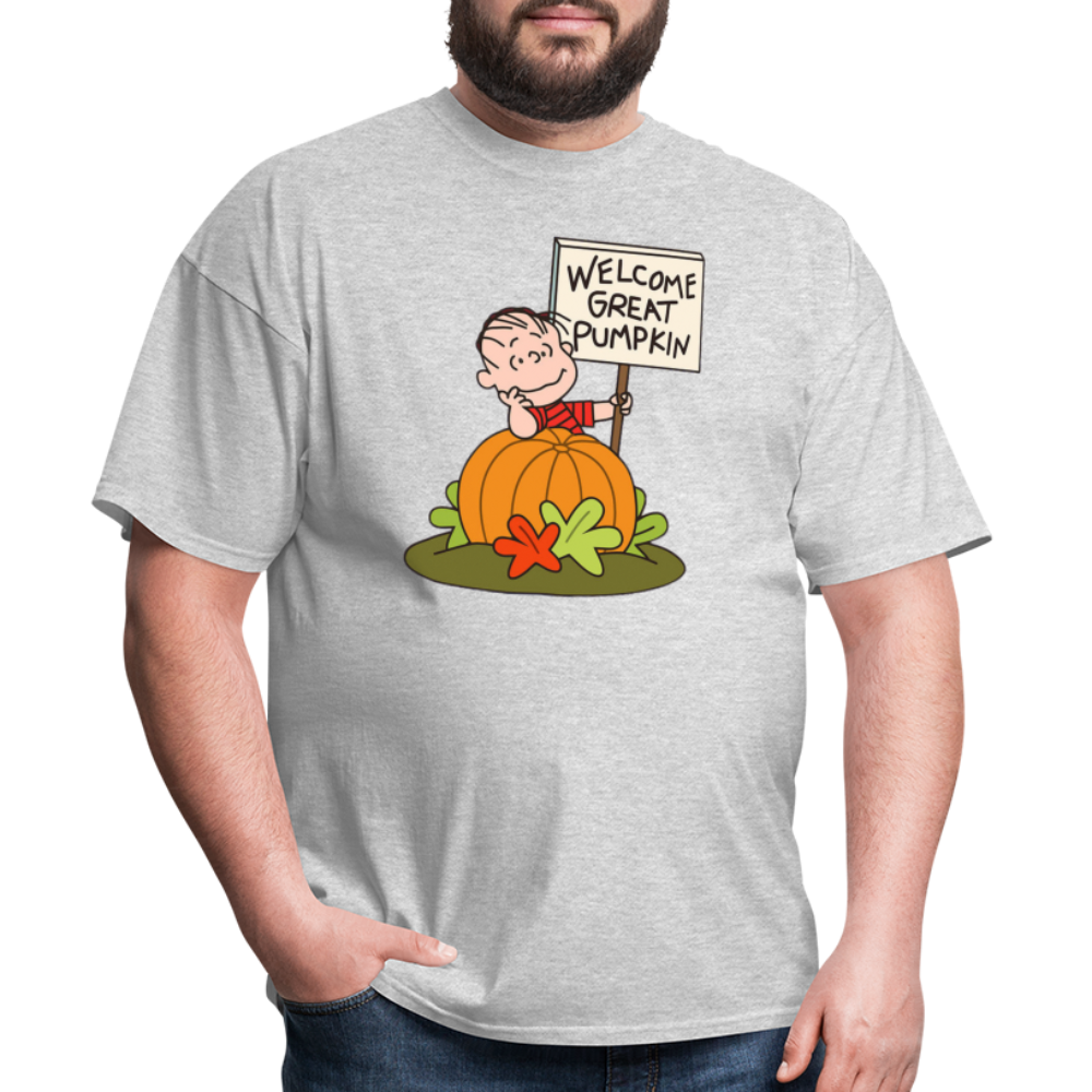 GREAT PUMPKIN - Classic T-Shirt - heather gray