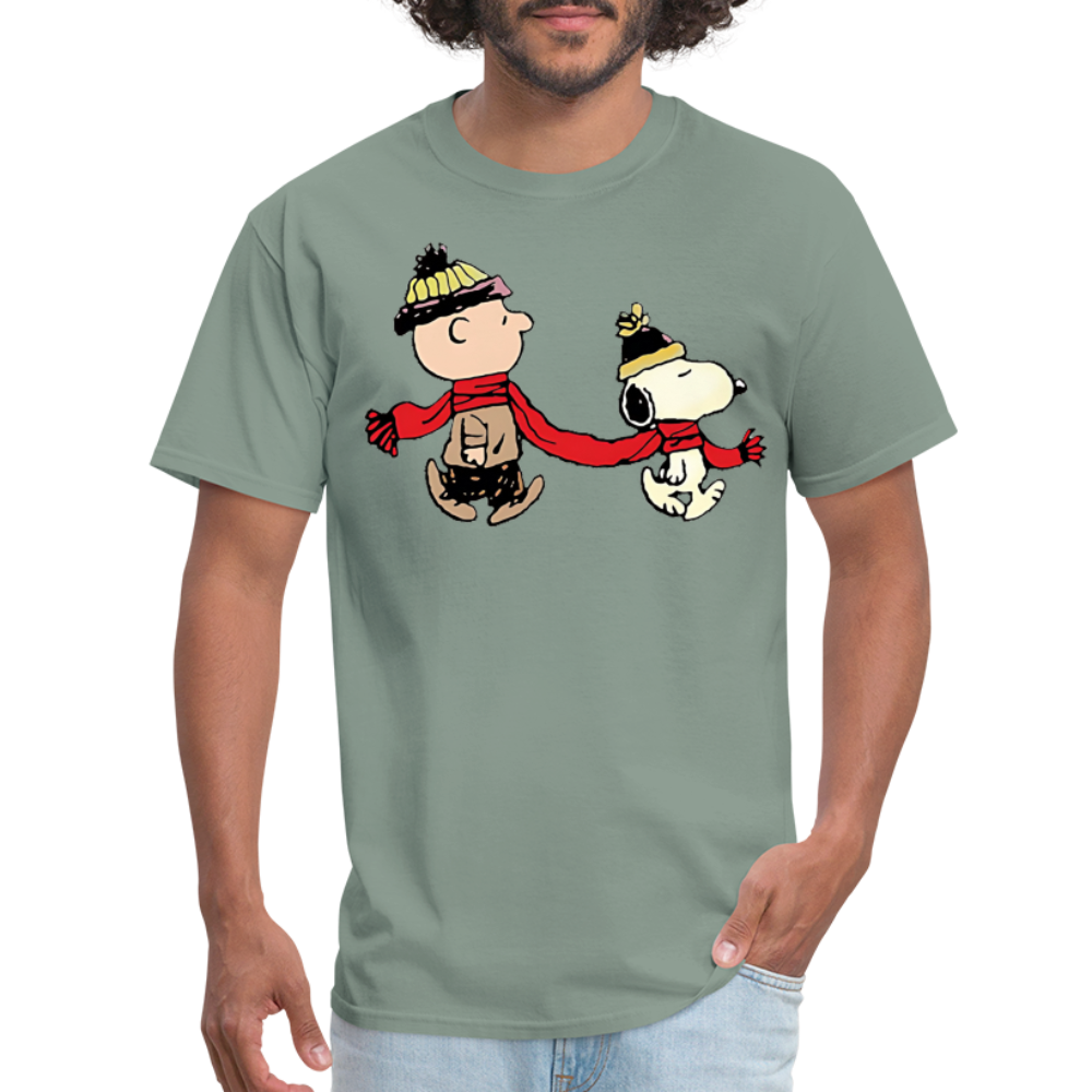 CB Scarf - Classic T-Shirt - sage