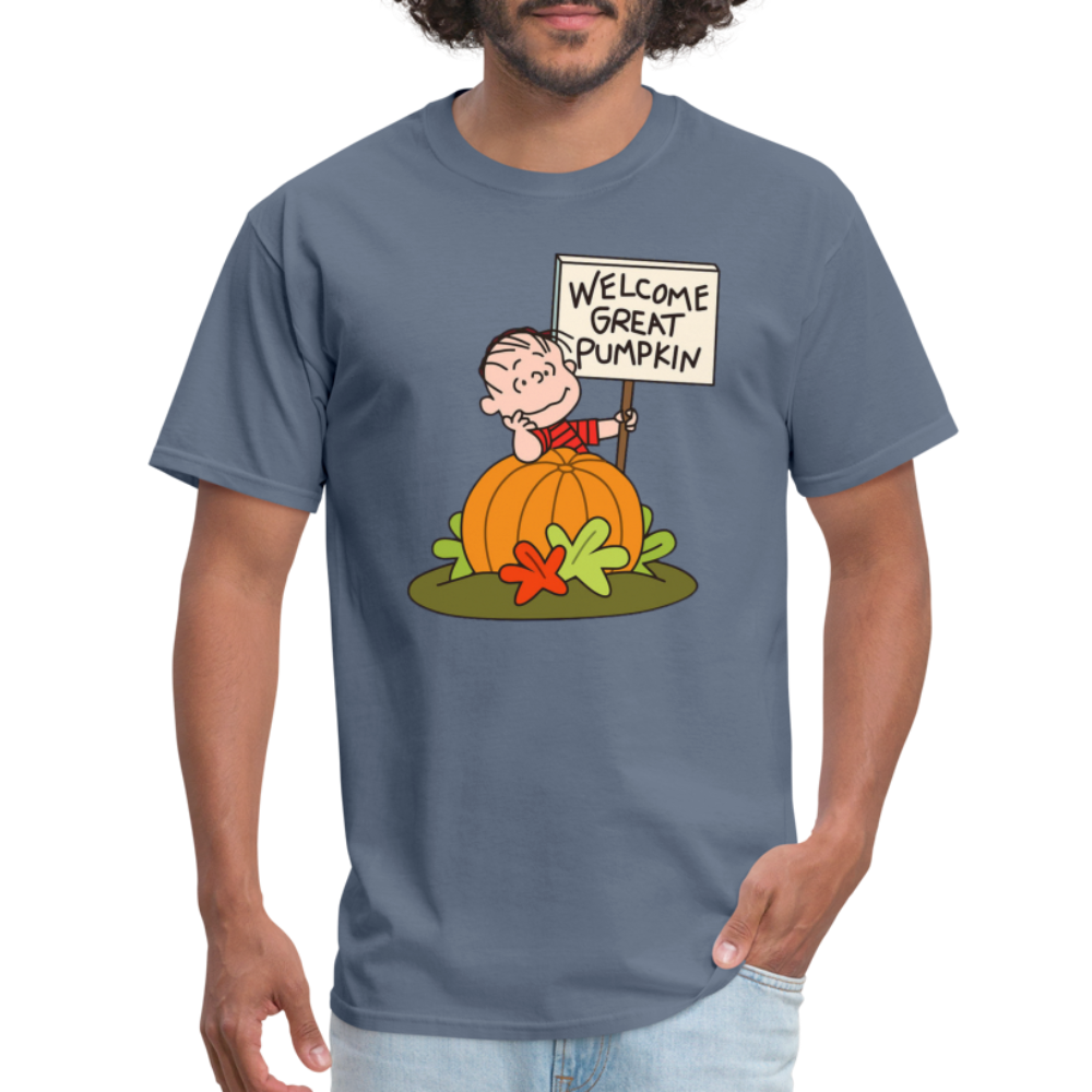 GREAT PUMPKIN - Classic T-Shirt - denim