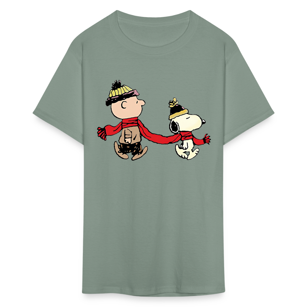 CB Scarf - Classic T-Shirt - sage