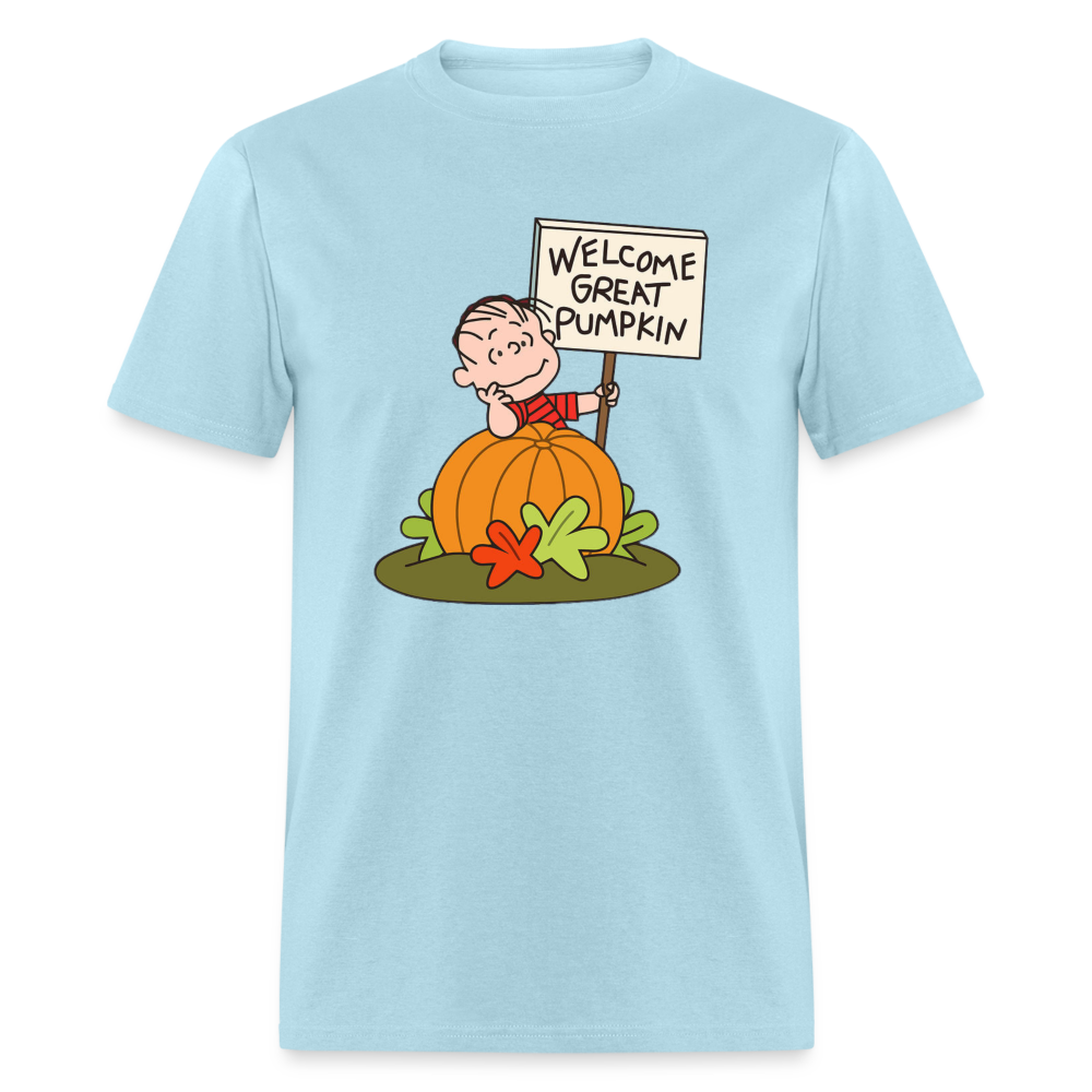 GREAT PUMPKIN - Classic T-Shirt - powder blue