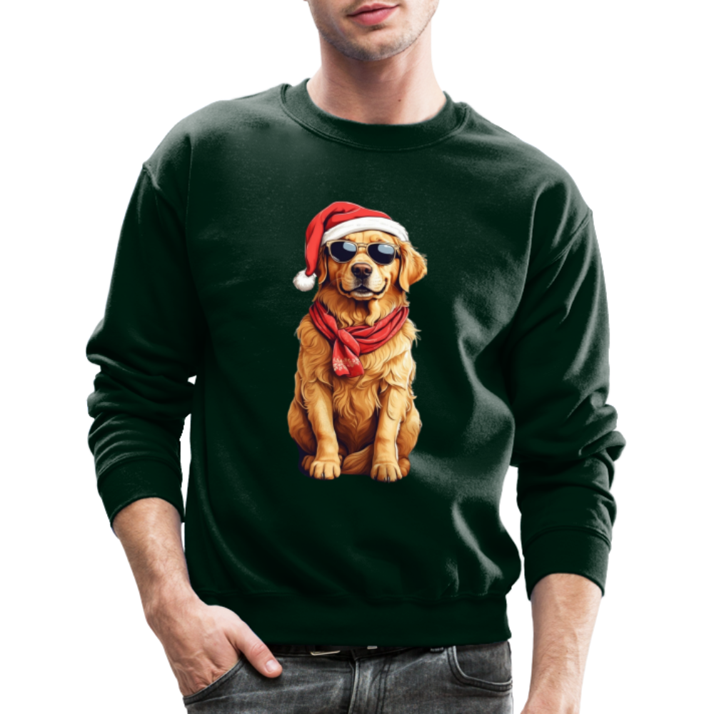 Harper Claus - Crewneck Sweatshirt - forest green