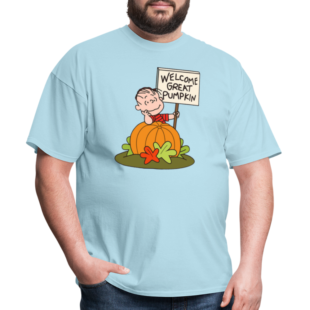 GREAT PUMPKIN - Classic T-Shirt - powder blue