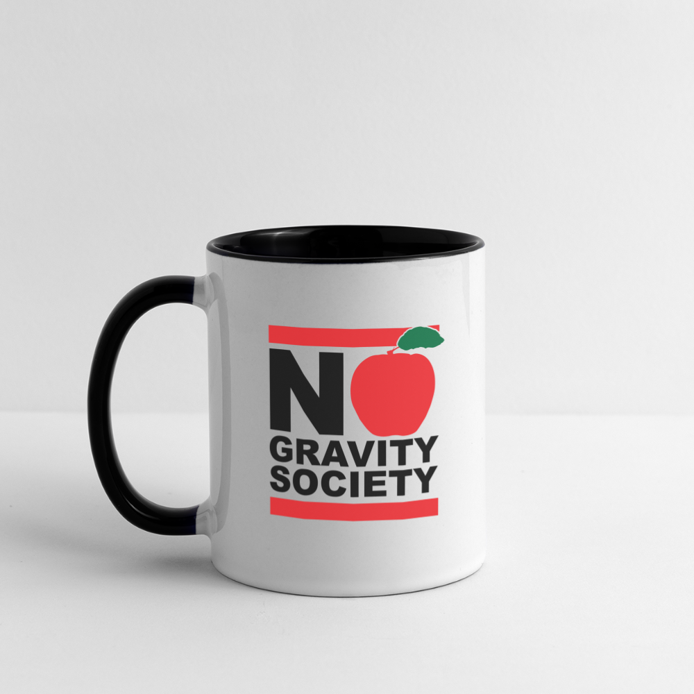 No Gravity Society - Contrast Coffee Mug - white/black