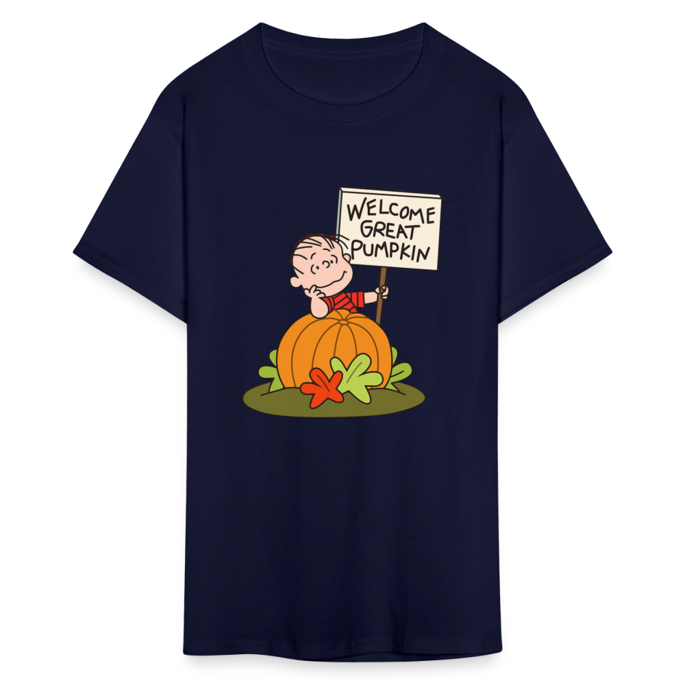 GREAT PUMPKIN - Classic T-Shirt - navy