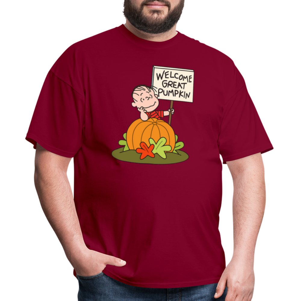 GREAT PUMPKIN - Classic T-Shirt - burgundy