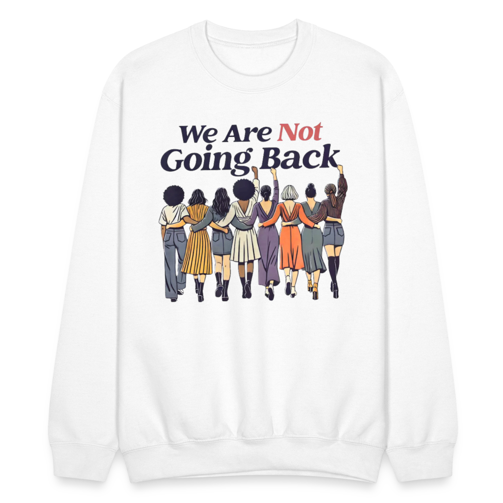 Not Going Back - Crewneck Sweatshirt - white