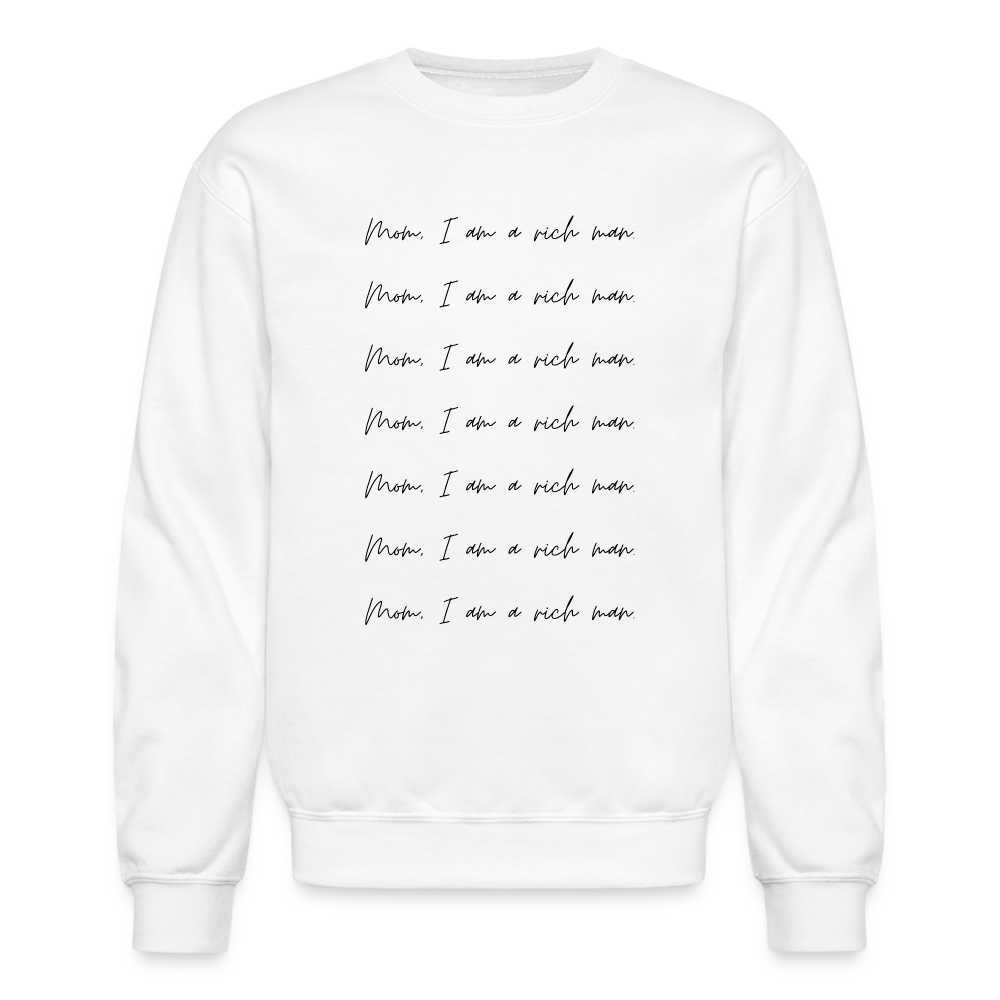 Rich Man - Crewneck Sweatshirt - white
