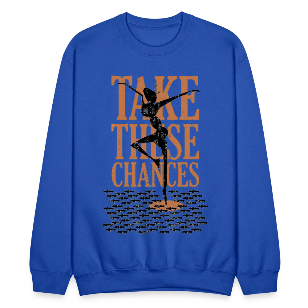 Chances - Crewneck Sweatshirt - royal blue