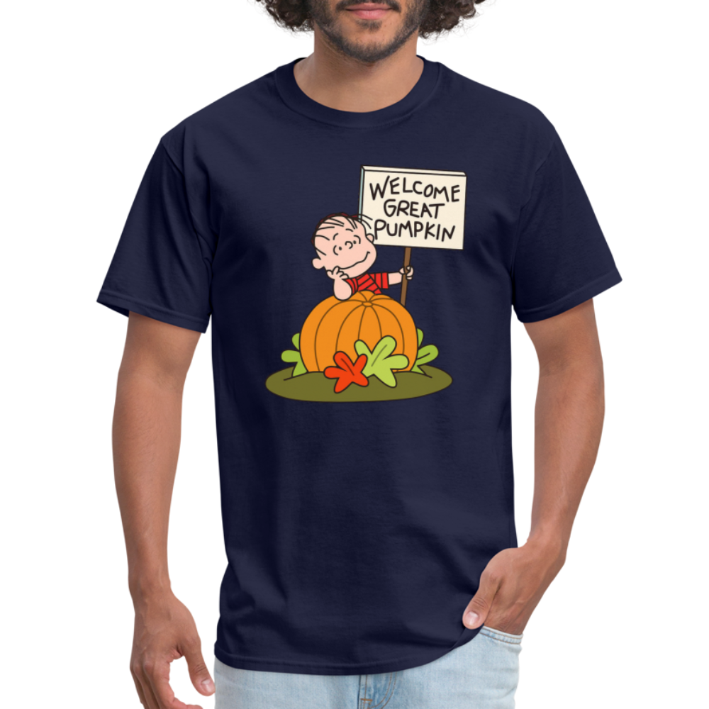 GREAT PUMPKIN - Classic T-Shirt - navy