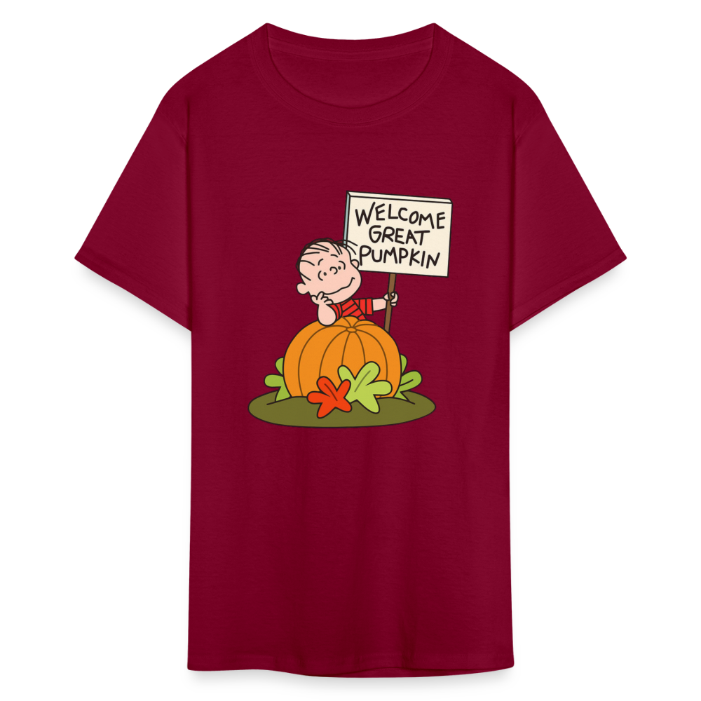 GREAT PUMPKIN - Classic T-Shirt - burgundy