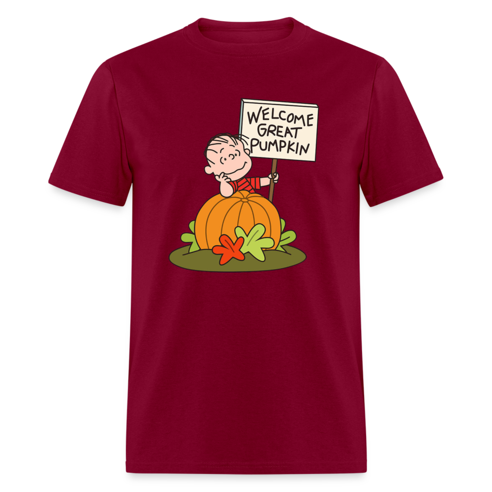 GREAT PUMPKIN - Classic T-Shirt - burgundy