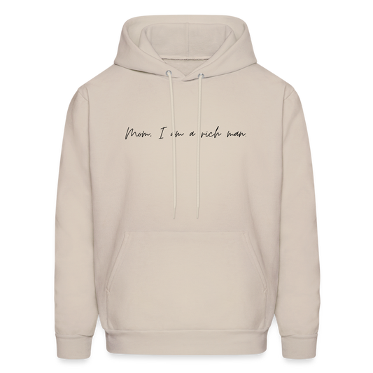 Rich Man - Hoodie - Sand
