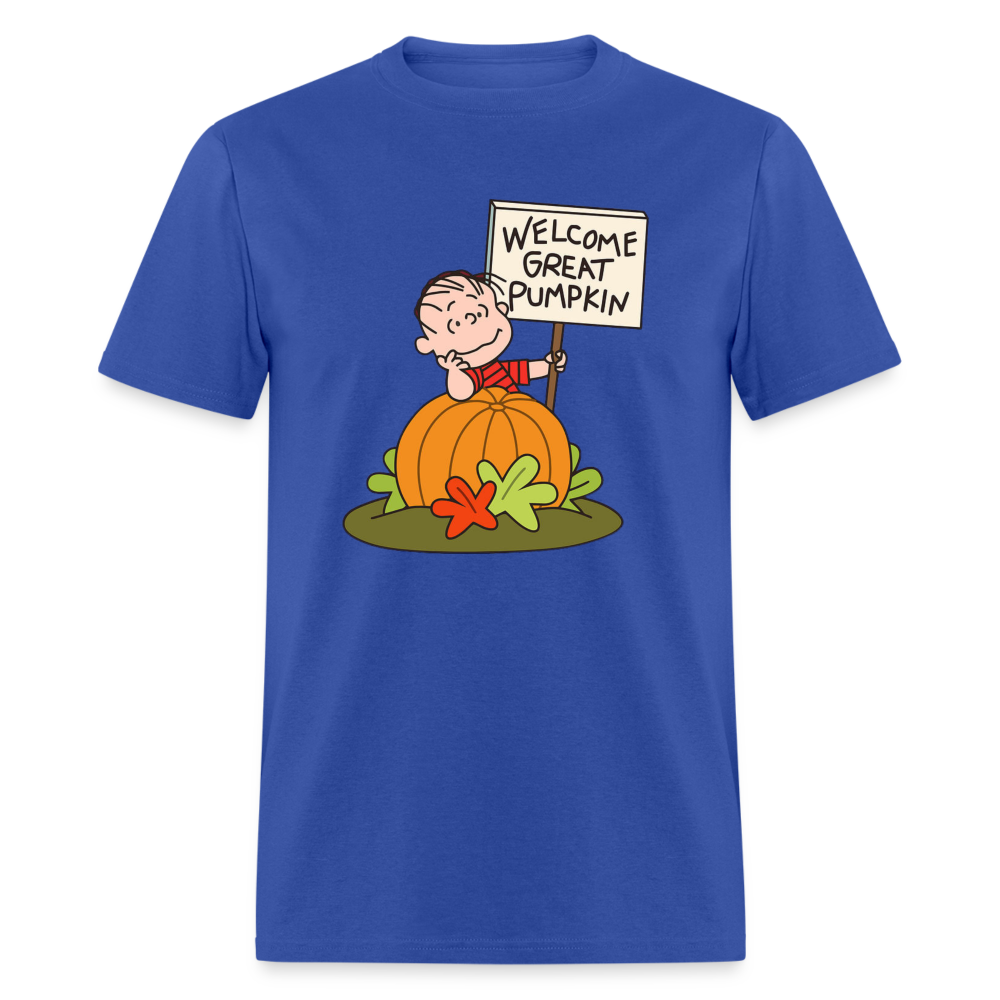 GREAT PUMPKIN - Classic T-Shirt - royal blue
