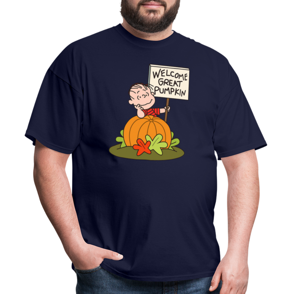 GREAT PUMPKIN - Classic T-Shirt - navy