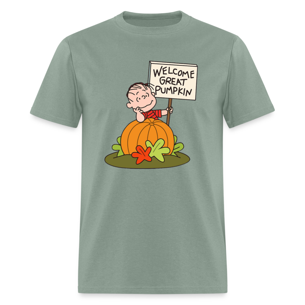 GREAT PUMPKIN - Classic T-Shirt - sage