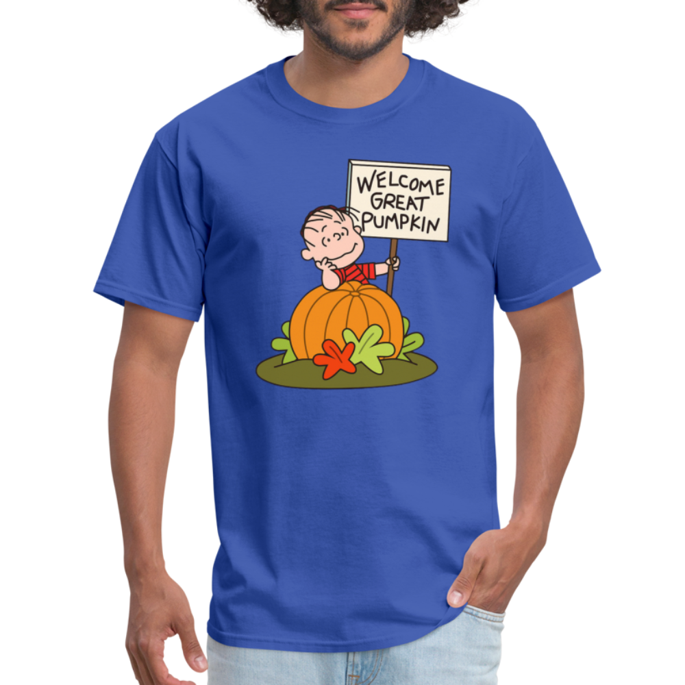 GREAT PUMPKIN - Classic T-Shirt - royal blue