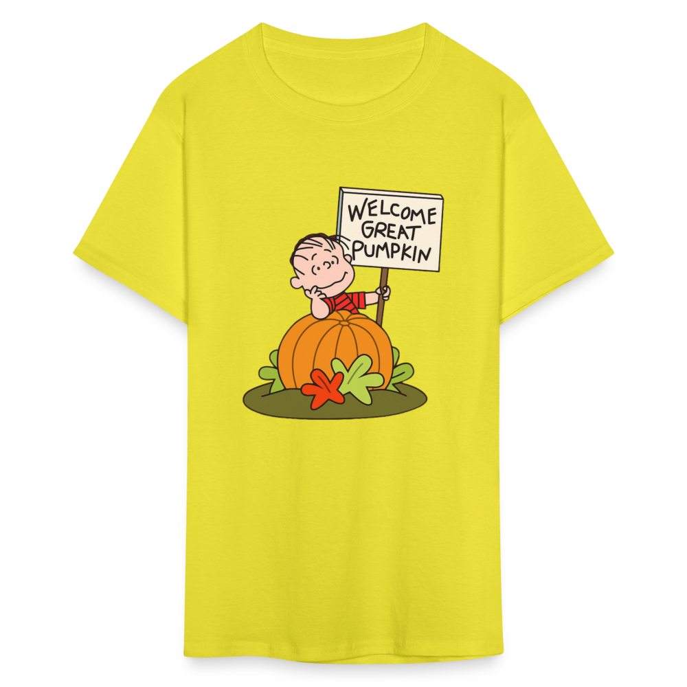 GREAT PUMPKIN - Classic T-Shirt - yellow