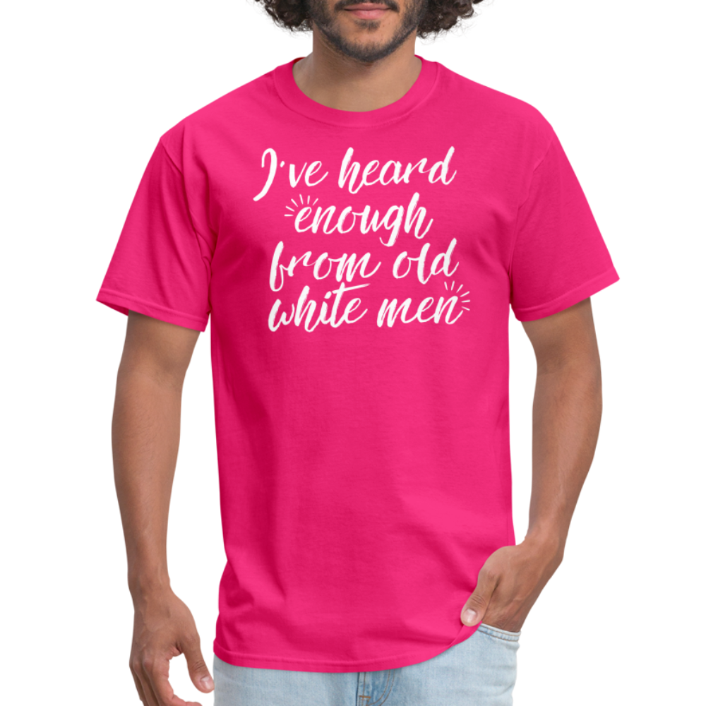 Heard Enough - Classic T-Shirt - fuchsia