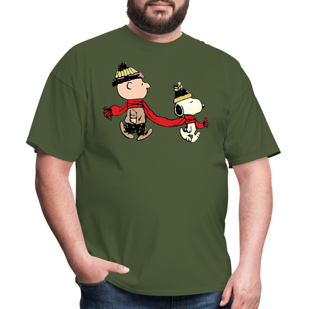 CB Scarf - Classic T-Shirt - military green