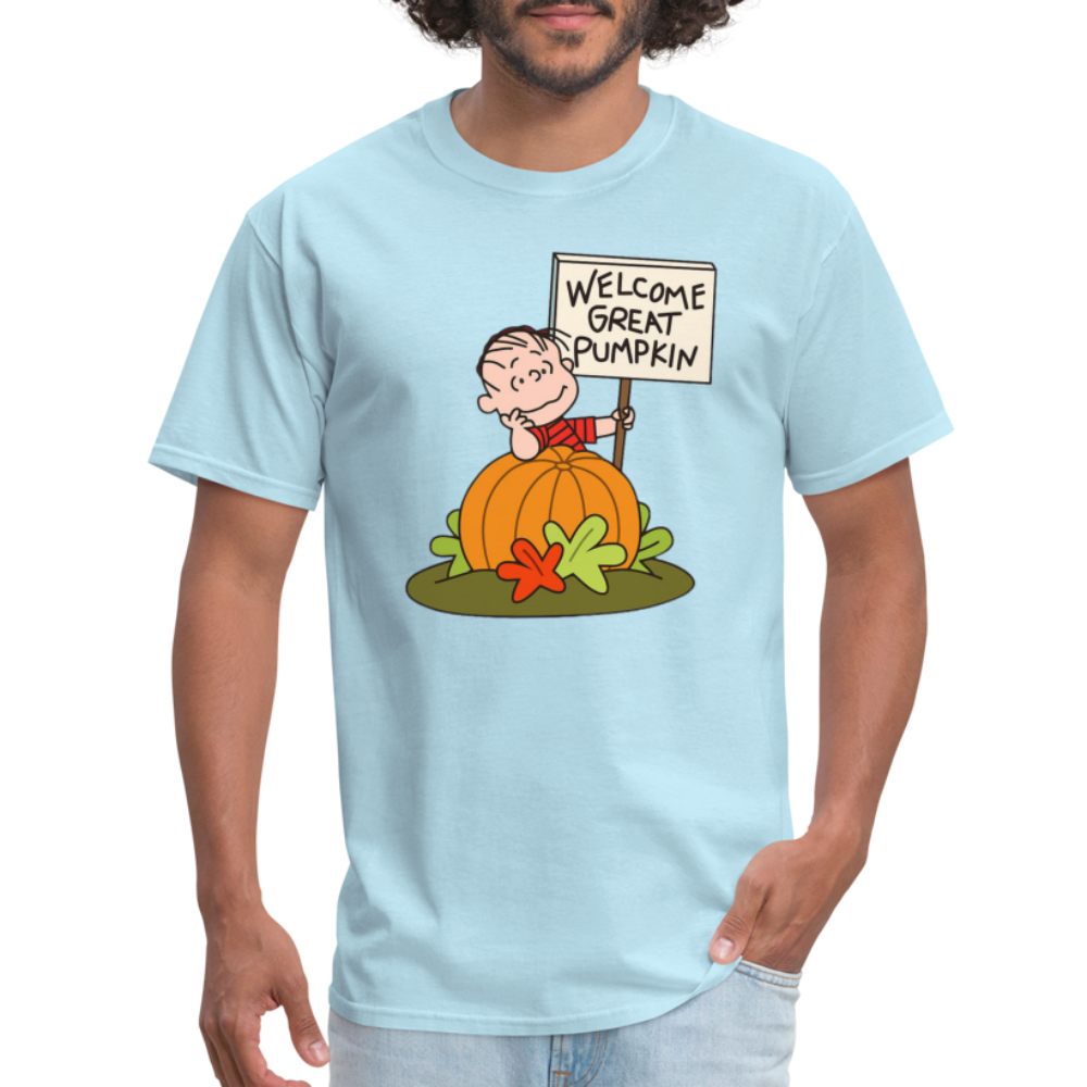 GREAT PUMPKIN - Classic T-Shirt - powder blue