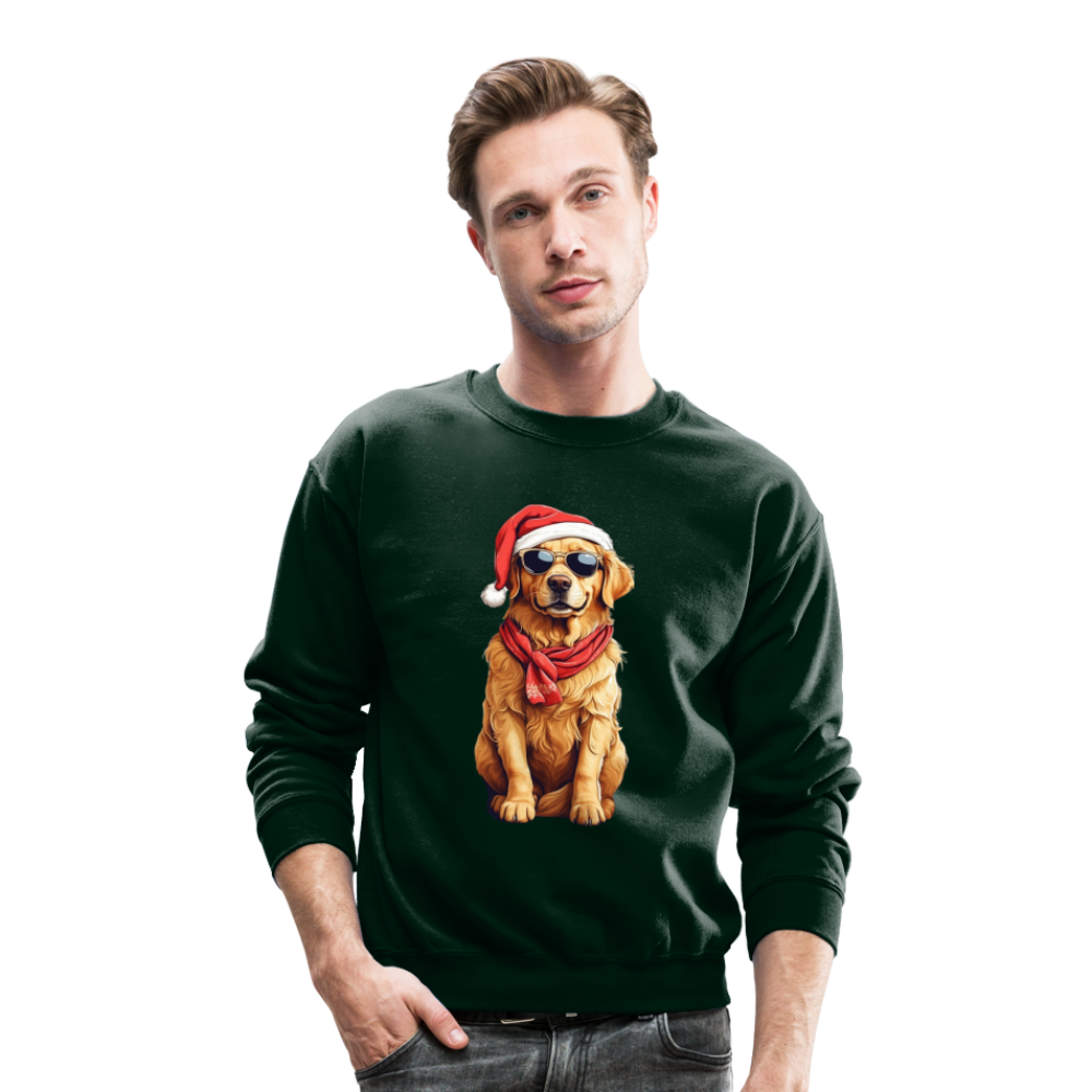 Harper Claus - Crewneck Sweatshirt - forest green