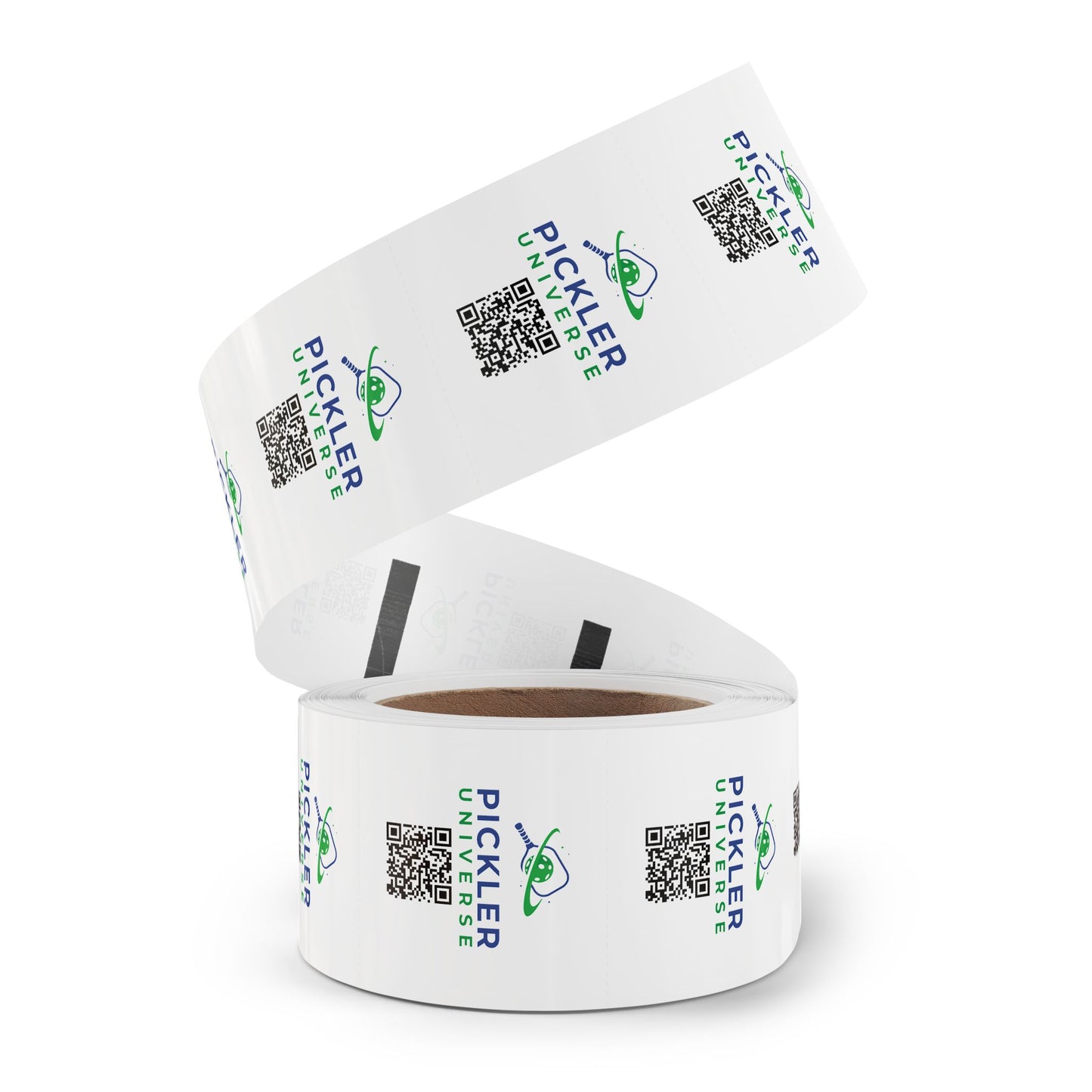 Pickler Universe STICKER ROLL - 2x2 Round + QR Code