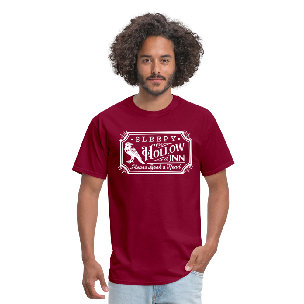 Sleepy Hallow Inn - Unisex Classic T-Shirt - burgundy