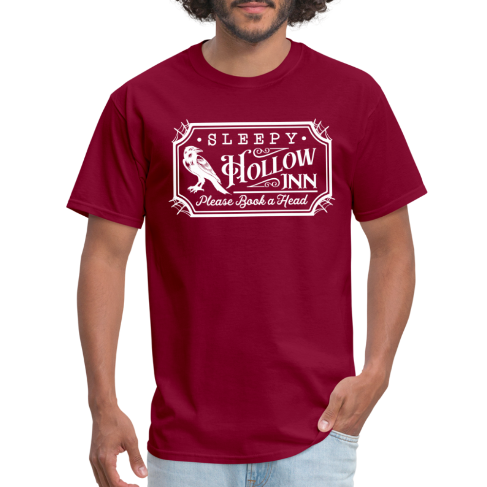 Sleepy Hallow Inn - Unisex Classic T-Shirt - burgundy