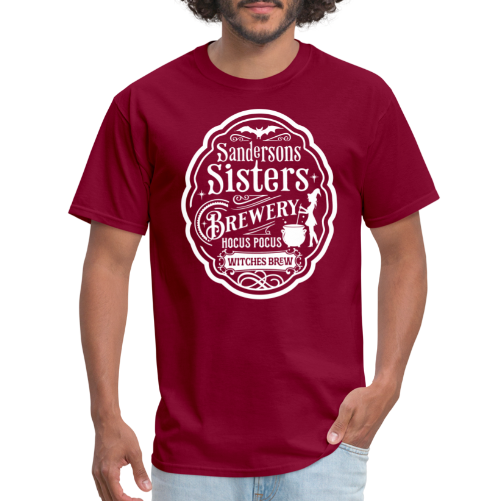 Sanderson Sisters Brewery - Unisex Classic T-Shirt - burgundy