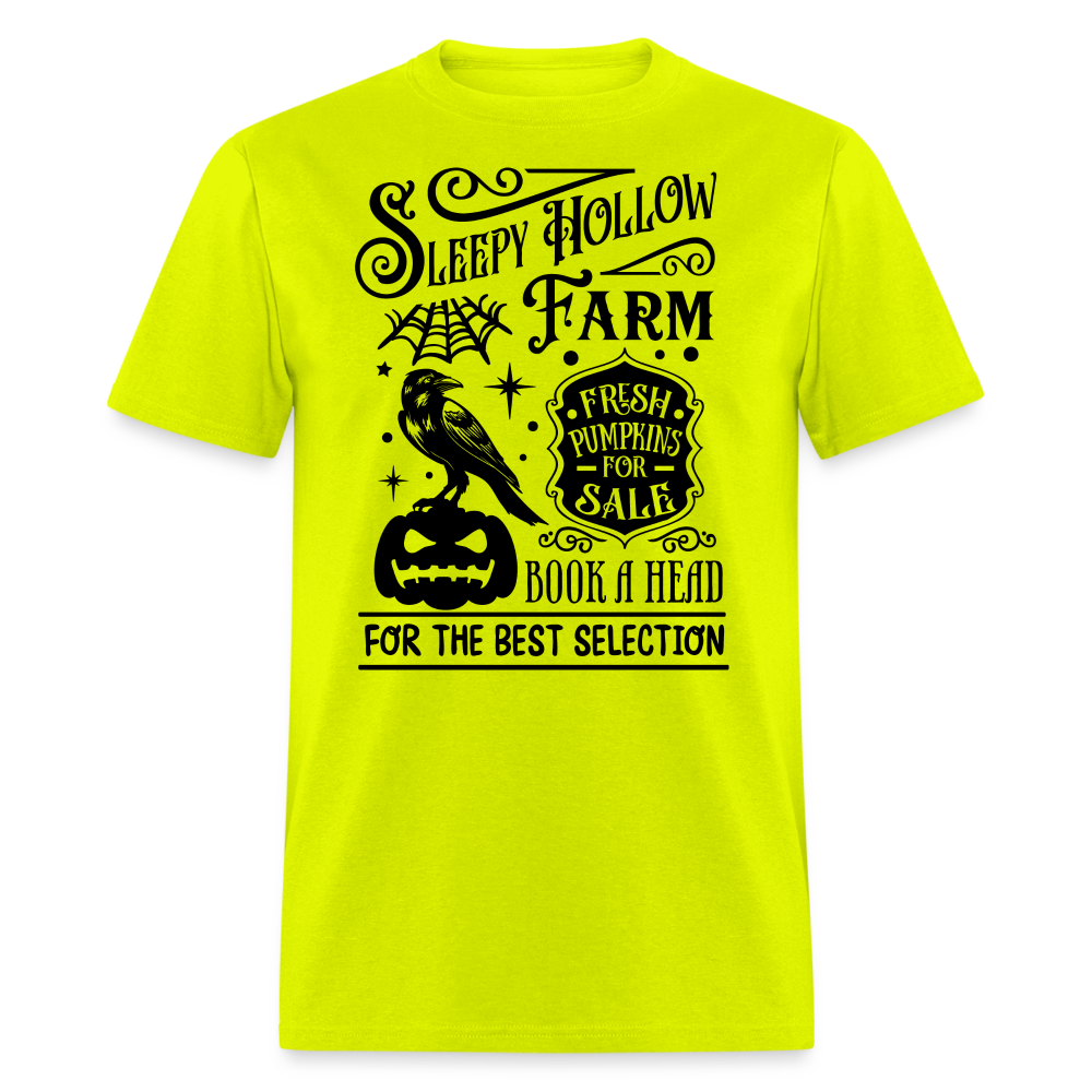 Pumpkin Farm Staff - Unisex Classic T-Shirt - safety green