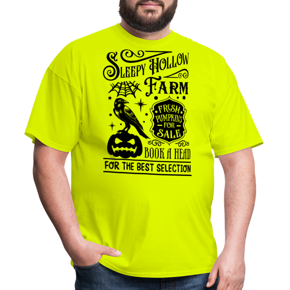 Pumpkin Farm Staff - Unisex Classic T-Shirt - safety green