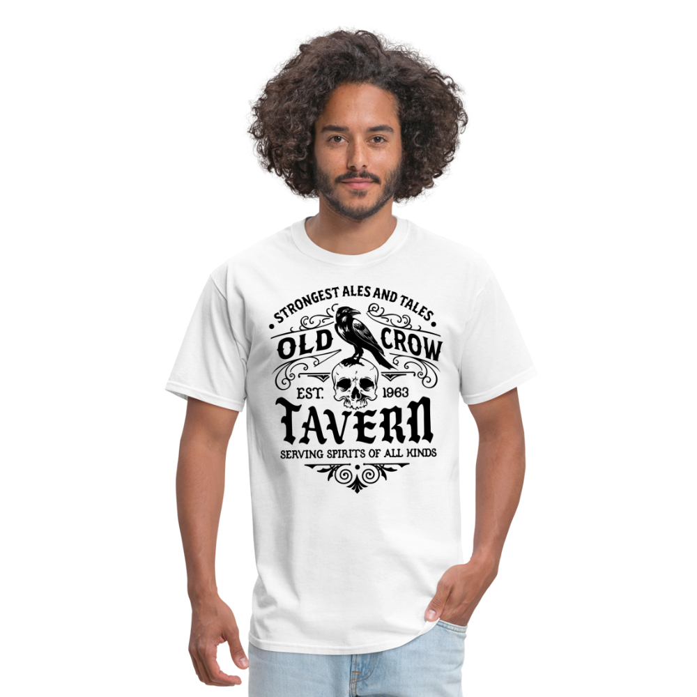 Old Crow Tavern - Unisex Classic T-Shirt - white