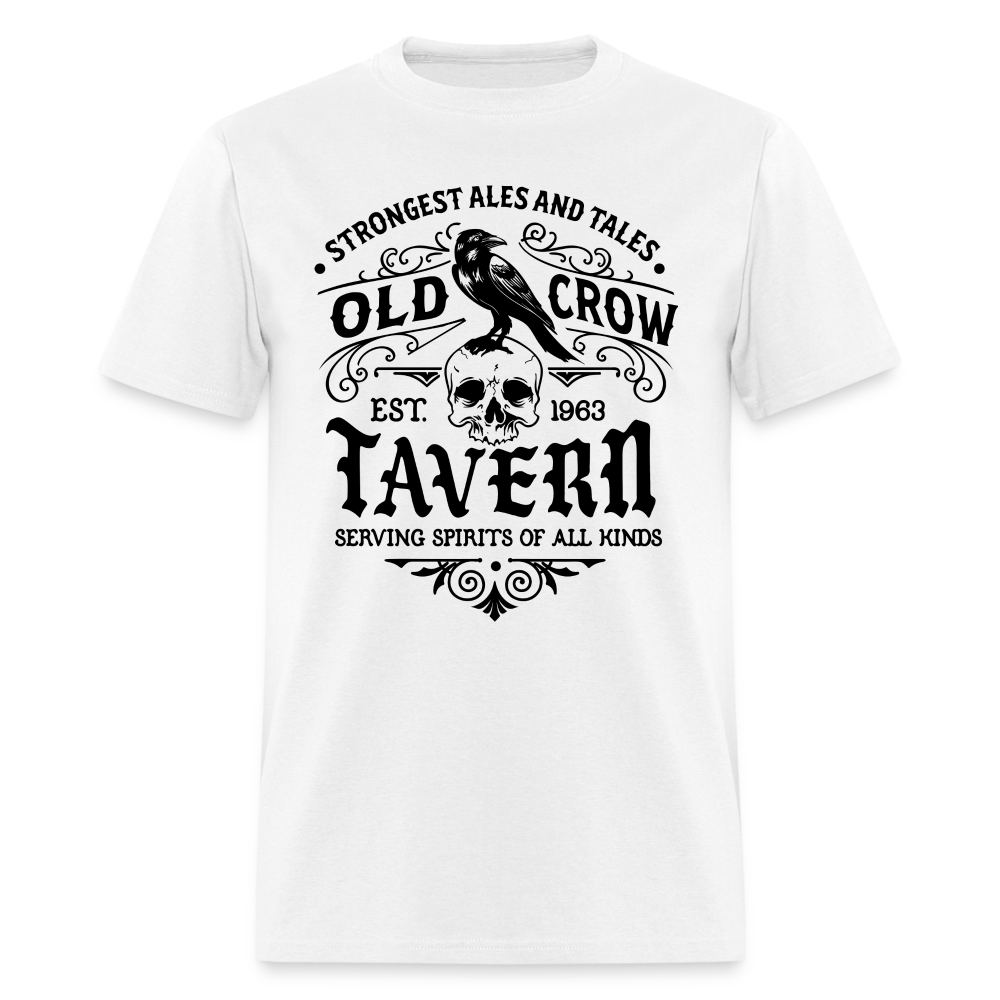 Old Crow Tavern - Unisex Classic T-Shirt - white