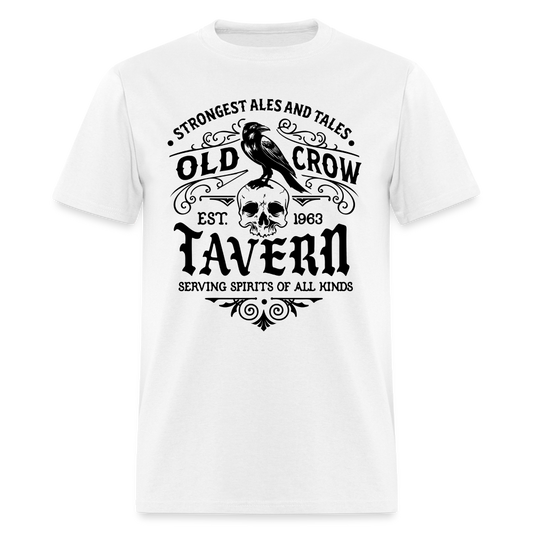Old Crow Tavern - Unisex Classic T-Shirt - white