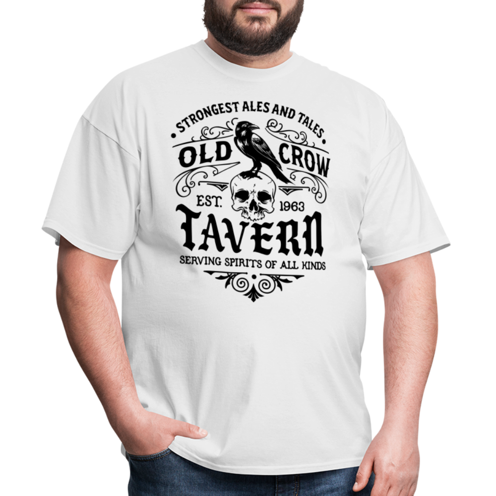 Old Crow Tavern - Unisex Classic T-Shirt - white