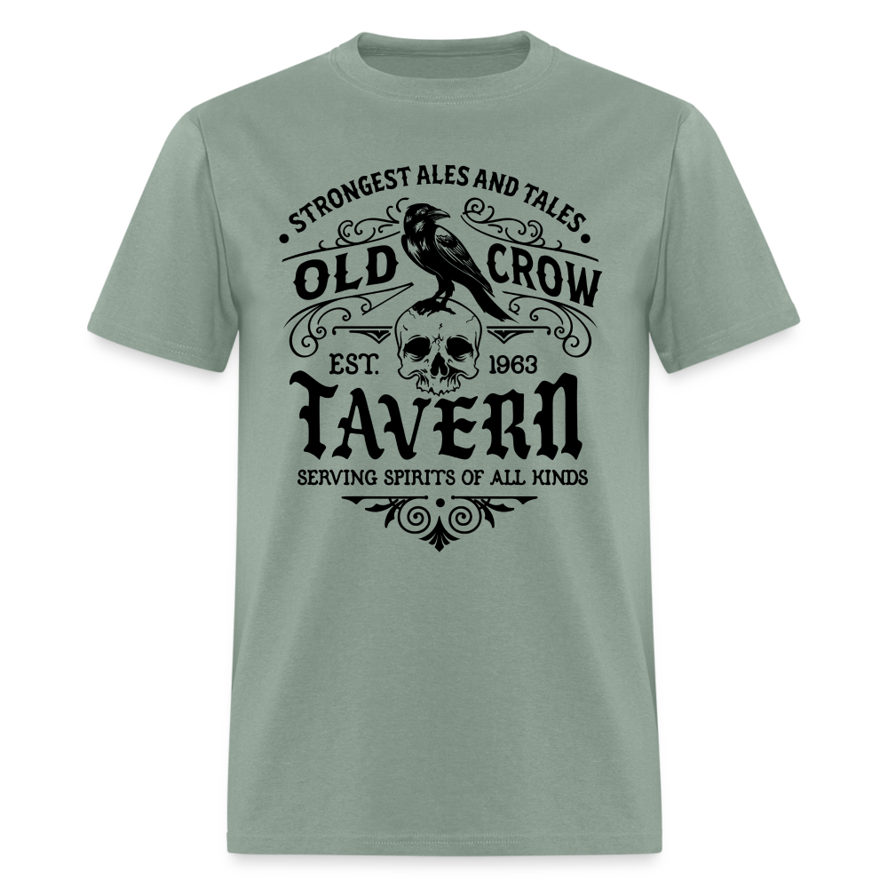 Old Crow Tavern - Unisex Classic T-Shirt - sage