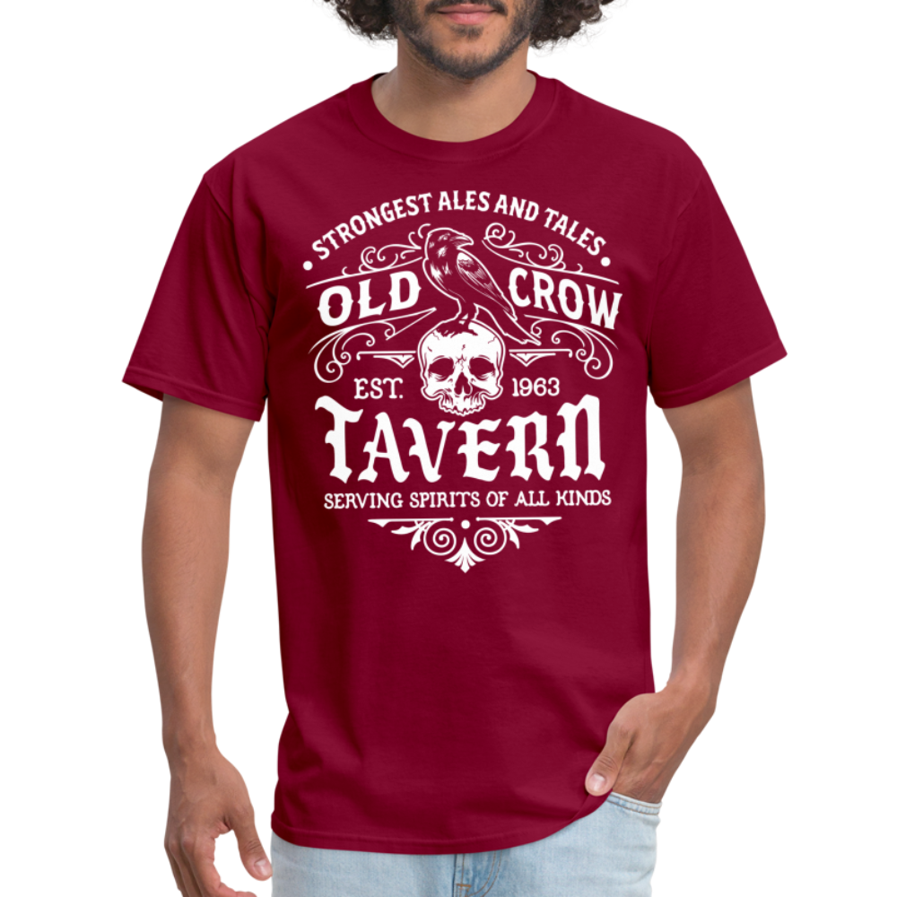 Old Crow Tavern - Unisex Classic T-Shirt - burgundy