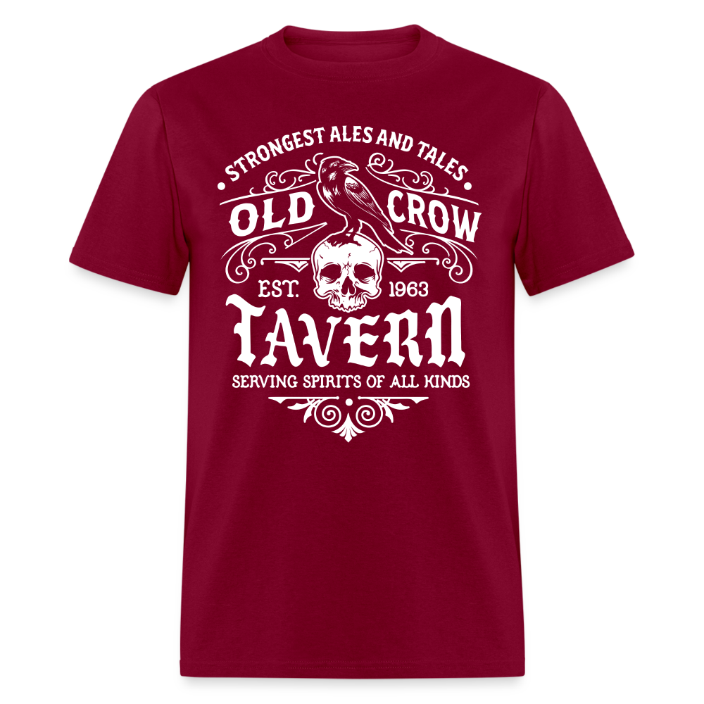 Old Crow Tavern - Unisex Classic T-Shirt - burgundy