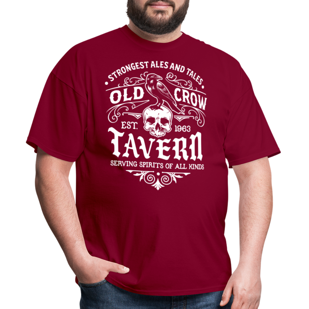 Old Crow Tavern - Unisex Classic T-Shirt - burgundy