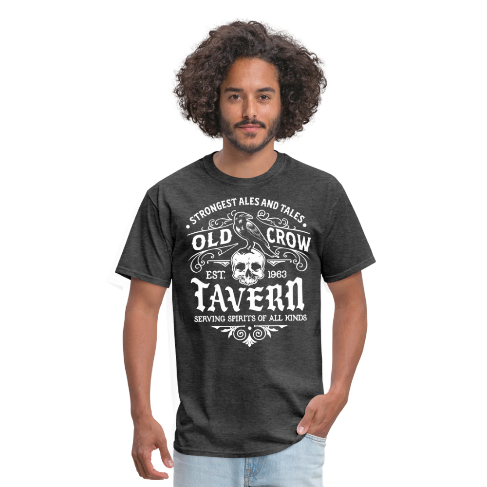 Old Crow Tavern - Unisex Classic T-Shirt - heather black